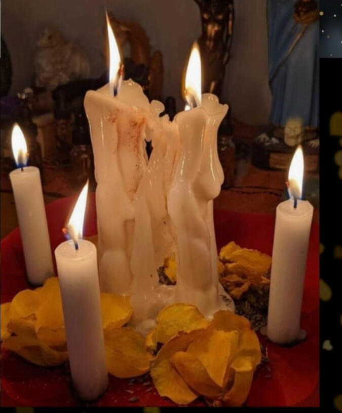 Todos los trabajos que realizo,lo hago mediante la magia blanca,velaciones y poderosos Rituales.